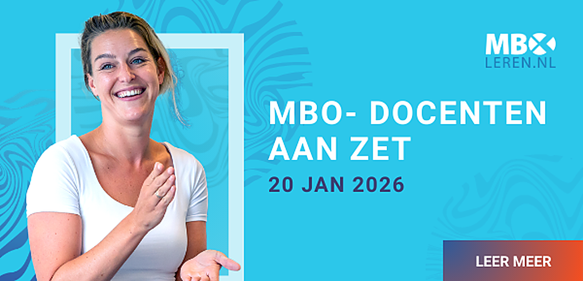 MBO- Docenten aan zet, 20 jan 2026