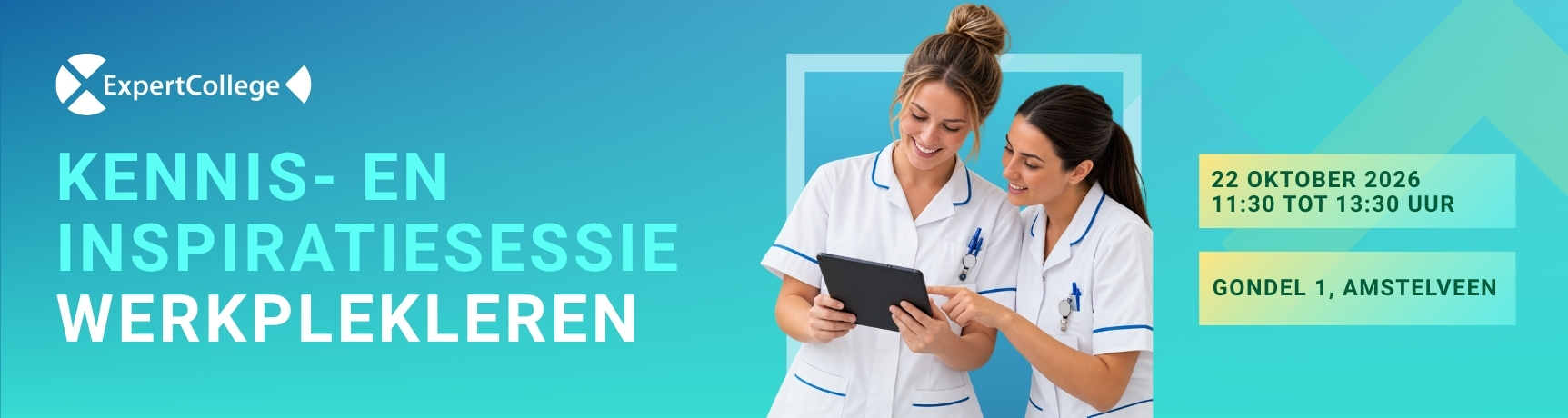 Kennis- en inspiratiesessie werkplekleren, 22 oktober 2026 in Amstelveen
